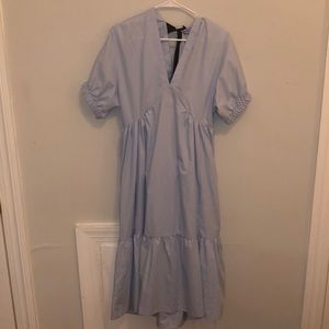 Topshop flowy midi dress